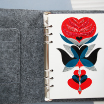 My project for course: Embroidered Notebooks. Un proyecto de Artesanía de Bianca Frunza - 04.02.2024