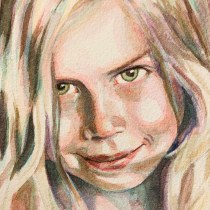 My project for course: Artistic Portrait with Watercolors. Fine Arts, Painting, Watercolor Painting, Portrait Illustration, and Portrait Drawing project by Annika Petersson - 06.20.2021