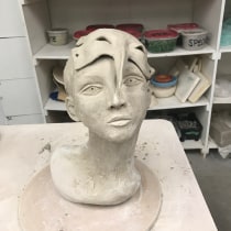 My project for course: Introduction to Clay Figurative Sculpture. Un progetto di Belle arti e Scultura di Joelle Green - 25.02.2024