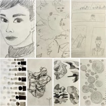 My project for course: Creative Drawing Techniques for Beginners. Design, Traditional illustration, Pencil Drawing, and Drawing project by Galina Romanova - 02.26.2024