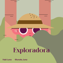 Exploradora. Animation, and 2D Animation project by fabiolalunata - 05.07.2020
