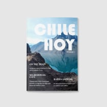 Revista CHILE HOY. Un proyecto de Dirección de arte, Diseño editorial, Diseño gráfico, Tipografía y Diseño Web de cborba23 - 07.03.2024