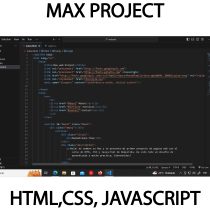 Mi proyecto del curso: HTML, CSS y JavaScript para principiantes. Programming, Web Design, Web Development, CSS, HTML, JavaScript, and Digital Product Development project by Maximiliano Chee - 03.10.2024
