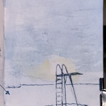 My project for course: Watercolor Landscapes: Experimental Tools and Techniques. Un proyecto de Bellas Artes, Pintura y Pintura a la acuarela de Göran Bertils - 25.03.2024