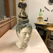 My project for course: Introduction to Clay Figurative Sculpture Ein Projekt aus dem Bereich Bildende Künste und Skulptur von robinteas - 28.03.2024