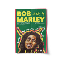 Mi proyecto del curso: Caricatura en acuarela de Bob Marley para poster . Ilustração tradicional, Pintura em aquarela, Ilustração de retrato, e Desenho de retrato projeto de Martin Morfe - 28.03.2024