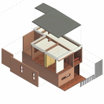 Mi proyecto del curso: Diseño y modelado arquitectónico 3D con Revit. 3D, Architecture, Interior Architecture, 3D Modeling, Digital Architecture, and ArchVIZ project by Alejandro Hernández - 04.02.2024