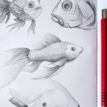 My project for course: Daily Sketching for Creative Inspiration. Ilustração tradicional, Esboçado, Criatividade, Desenho, e Sketchbook projeto de S. Teabo - 13.04.2024