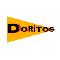 Logotipo Doritos. Un progetto di Design, Br, ing, Br, identit, Graphic design e Design di loghi di Giovanna Cintra - 27.04.2024