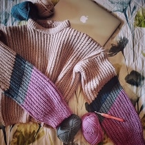 Mi proyecto del curso: Crochet: crea prendas con una sola aguja. Fashion, Fashion Design, Fiber Arts, DIY, Crochet, and Textile Design project by Alicia Rodriguez - 05.11.2024