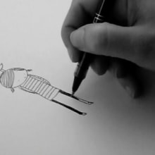 Draw like a monkey. Un proyecto de Ilustración tradicional, Cine, vídeo y televisión de Blanca Gómez - 01.06.2009