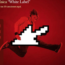 Musica WhiteLabel. Design, Publicidade, e Programação  projeto de Caracool - 25.06.2009