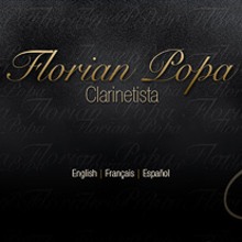 Florian Popa web. Un proyecto de Diseño de Eloy Ortega Gatón - 20.07.2009