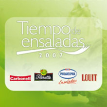 Tiempo de Ensaladas. Publicidade projeto de José Ignacio Forteza Ramos - 22.07.2009