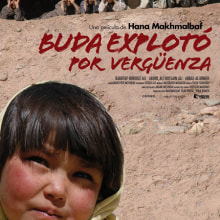 Cartel "Buda explotó por vengüenza". Un proyecto de Diseño de Nano Rivas - 26.07.2009