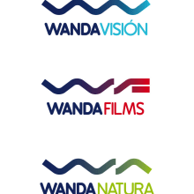 Familia logotipos Wanda. Un proyecto de Diseño de Nano Rivas - 12.08.2009