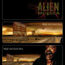 Alien Mucosa. Un proyecto de Diseño, Ilustración tradicional, Publicidad, Música, Motion Graphics, Instalaciones, Fotografía, Cine, vídeo, televisión, UX / UI y 3D de M Dead Man - 13.09.2009