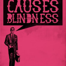 Masturbation causes blindness. Design project by Humberto - 09.24.2009