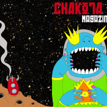 Chakota Magazine. Design, and Traditional illustration project by Oscar Angel Rey Soto - 10.11.2009