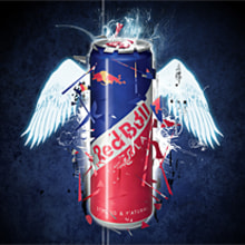 Red Bull Cola. Design, and Traditional illustration project by José Antonio García Montes - 10.19.2009