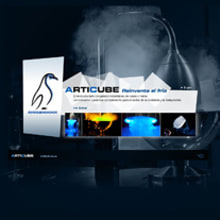 Articube | Sitio web. Un proyecto de Diseño y Desarrollo de software de Eloy Ortega Gatón - 17.07.2009