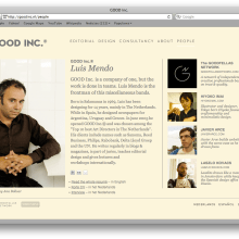 Good Inc.. Un proyecto de Desarrollo de software de Javier Arce - 23.11.2009