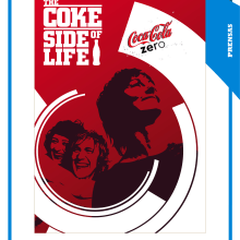 The Coke side of life. Un proyecto de Diseño, Ilustración tradicional y Publicidad de Mariano de la Torre Mateo - 21.01.2010