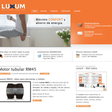 Web Luxum.es. Un proyecto de Diseño, Ilustración tradicional, Fotografía, UX / UI e Informática de Sergio Albors - 23.01.2010