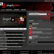 Angel Galán. Un proyecto de Diseño y Programación de Miguel Ángel Dávila Carrasco - 23.01.2010