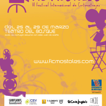 Concepto gráfico - Festival Internacional de Cortometrajes de Móstoles 09. Un proyecto de Diseño, Cine, vídeo y televisión de tad zius - 19.02.2010