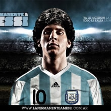 La Permanante a Messi.  project by Manuel Antelo - 02.24.2010