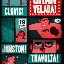 Gran Velada. Traditional illustration project by Diego Cano - 03.01.2010