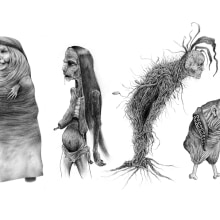 Adolfo y sus monstruos. Un proyecto de Ilustración tradicional de Joaquín Rosado Martel - 01.03.2010