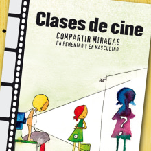 Libro y cd "Clases de cine". Design, Traditional illustration, Film, Video, and TV project by Freepress S. Coop. Mad. - 03.03.2010