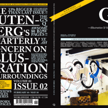 The Gutenberg's Quarterly Concern on Illustration & Surroundings. Un proyecto de Diseño de Rubén Briongos - 09.03.2010