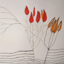 flores. Een project van Traditionele illustratie van Jorgina Miralles Castelló - 09.03.2010