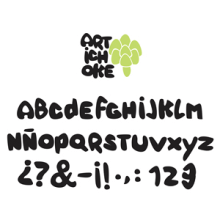 Tipografía Artichoke. Un proyecto de Diseño e Ilustración tradicional de Carlos Colmeiro - 17.02.2010
