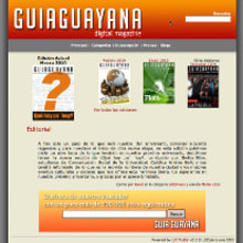 GuiaGuayana Revista Digital (version Blog). Programação  e Informática projeto de Leonardo Jesús Coronel Perete - 21.03.2010