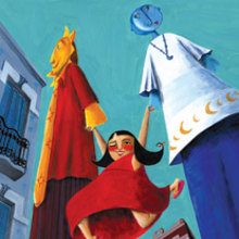 Primer premio de carteles Festes de Gràcia 2006. Traditional illustration project by Núria Altamirano - 03.29.2010