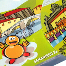Samaniego mascota, folleto, cd.... Design, and Advertising project by nathalie figueroa savidan - 01.14.2011