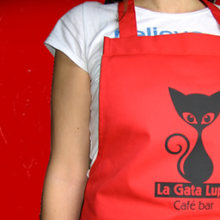 La Gata Lupe, logo. Design, and Advertising project by nathalie figueroa savidan - 01.14.2011