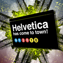 Helvetica has come to town!. Un proyecto de Diseño de Carlos J. de Pedro - 10.05.2010