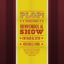 Plop! Producciones. Design, Advertising, Programming & IT project by Barrilete - 05.19.2010
