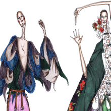 ilustracion moda. Traditional illustration project by Marieta Moraleda - 04.22.2010