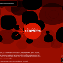 Documenta.cat. Programming, and UX / UI project by Guillermo de la Iglesia - 05.27.2010