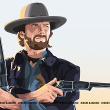 The Outlaw. Ilustração tradicional projeto de Jorge Ramos - 02.06.2010