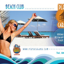Publicidad Playa Cabana. Design, and Advertising project by Ivette Valdes - 06.10.2010