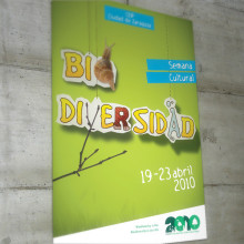 Biodiversity Week Poster. Design project by Edwin Pérez Gómez - 06.13.2010