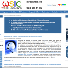 WSIC - We Sell IT Consultants. Design e Informática projeto de iDisseny Solutions - 14.06.2010