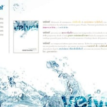 Velvet Website. Een project van  Ontwerp y Programmeren van Adrian Gonzalez - 18.06.2010